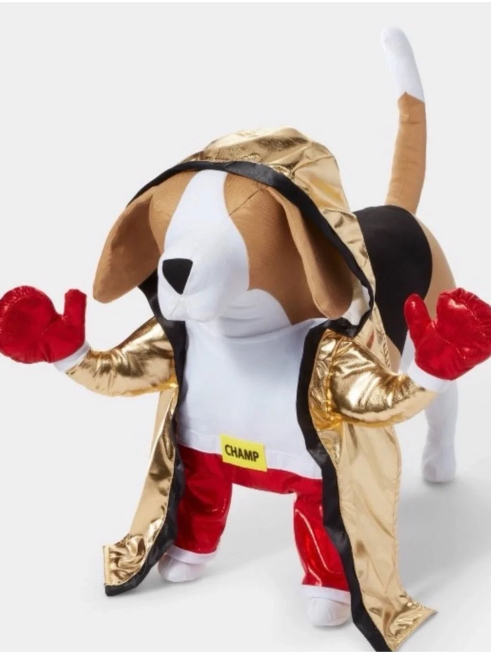🥊🏆 NWT Boxing Champ Halloween Dog Costume - Lg - Boots and Barkley 🥊🏆
